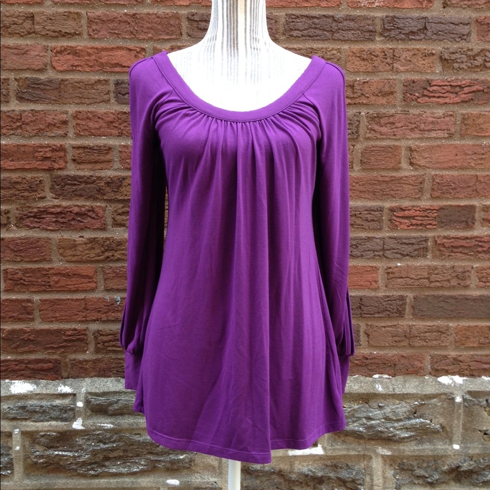 Purple top and pants